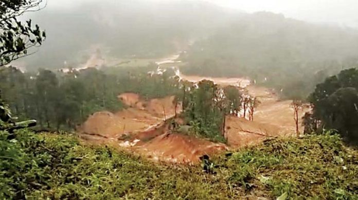 kavalappara landslide rescue operations