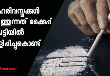 Drug usage in Malayalam film industry