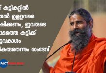 വിദ്വേഷ പ്രസ്താവനയുമായി രാം ദേവ് snatch voting rights govt jobs of people with more than two kids yog guru ramdev