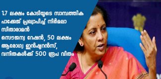 FM Nirmala Sitharaman announces Rs 1.7 lakh crore relief package for poor  