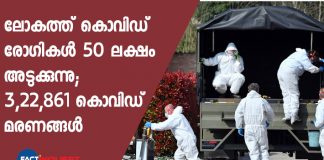 Near 50 million covid 19 positive cases reported worldwide