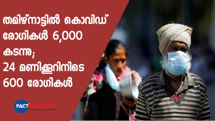 Virus cases cross 6,000 marks in Tamil Nadu