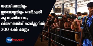 special guidelines for Sabarimala temple reopening