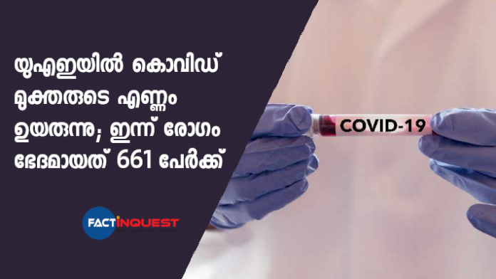 661 new covid recoveries reported in uae