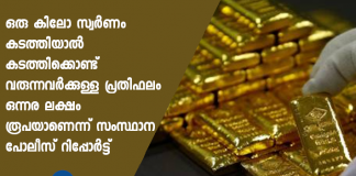 The DGP handed over the report to the NIA in the gold smuggling case