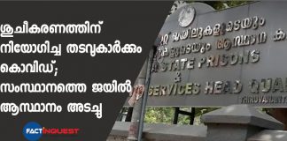 prisons headquarters in Kerala closed due to covid spread