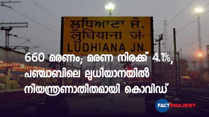 Over 660 deaths, 4.1% fatality rate — why Ludhiana has Punjab’s worst Covid numbers