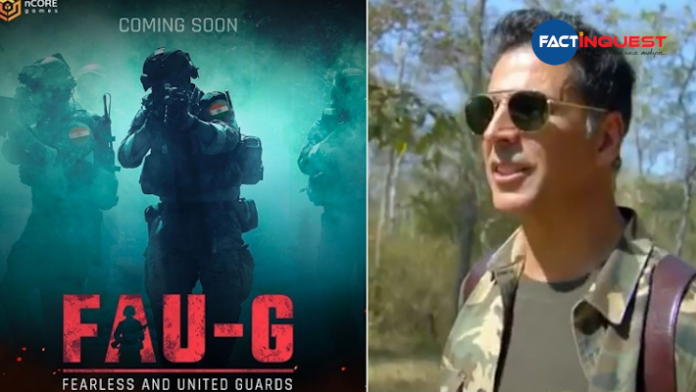 bollywood actor akshay kumar introduces fau-g new game replacing pub-g tweets firstlook