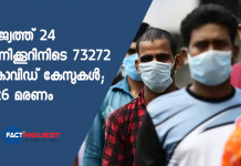 india covid updates today