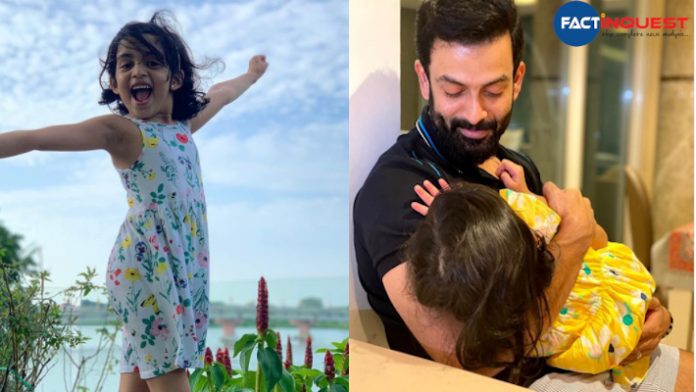 Prithviraj and Supriya against the fake instagram account of her daughter 