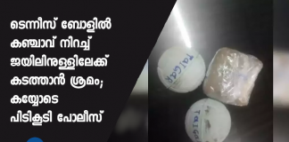 attempts of the drug-filled ball inside Maharashtra jail