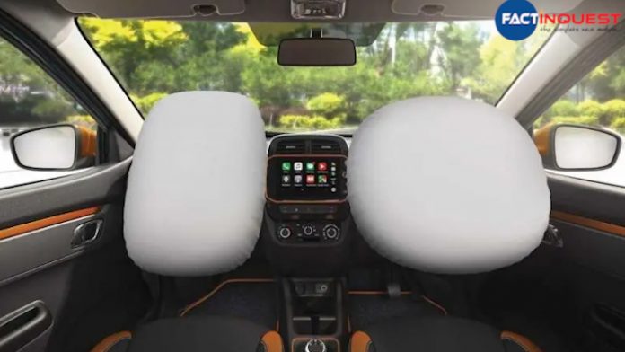 Govt proposes making airbag mandatory for the front passenger seat