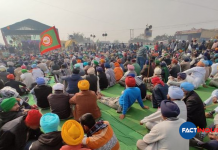 center presents some solution before farmers who protesting