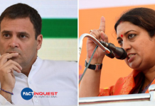 Smriti Irani against Rahul Gandhi