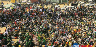 farmers protest in 22 days