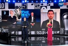 Robert Lewandowski wins FIFA award as best men’s player 