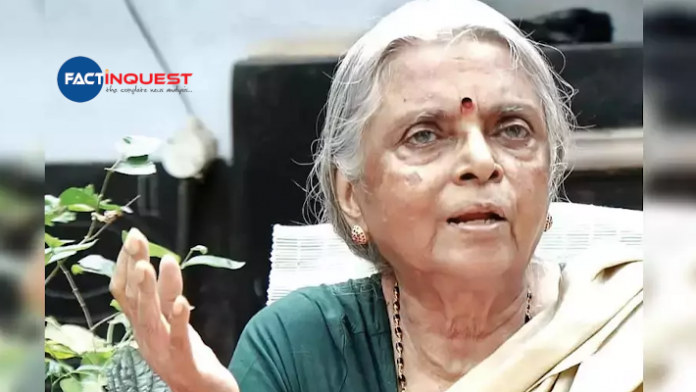 Sugathakumari become very critical