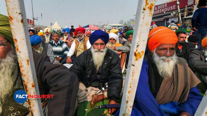 the central government sent a letter to protesting farmers for discussion