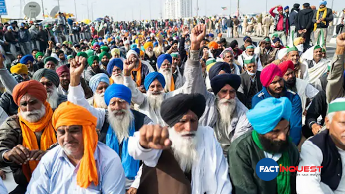 farmers protest