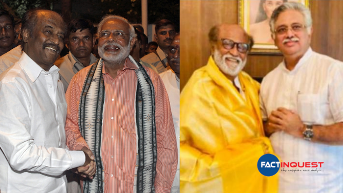 Arjuna Murthy, Rajinikanth, Narendra Modi