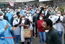 nurses protest in Delhi aims
