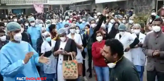 nurses protest in Delhi aims