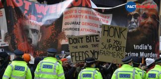 Thousands Protest In London To Support Indian Farmers, Several Arrested