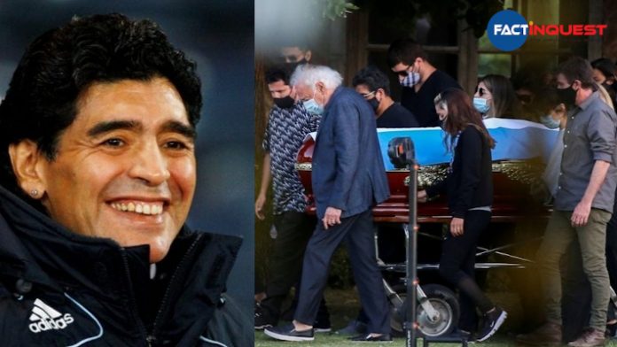 Maradona's body 'must be conserved' for the DNA test, judge rules