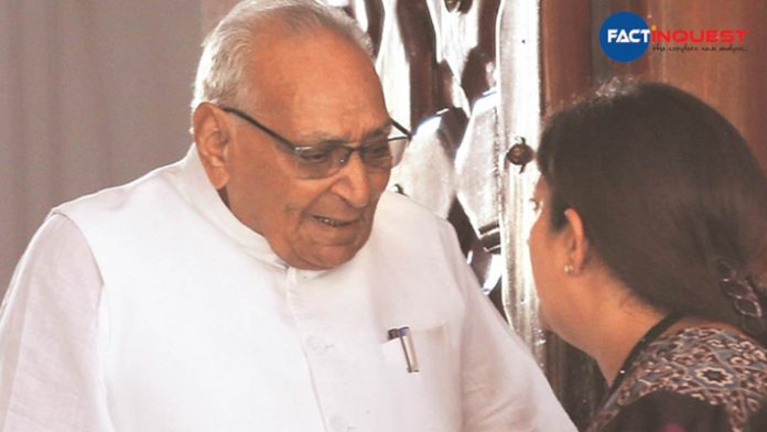 Veteran Cong leader Motilal Vora passes away at 93