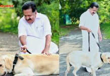 Ramesh Chennithala's Facebook post on his pet dog goes viral