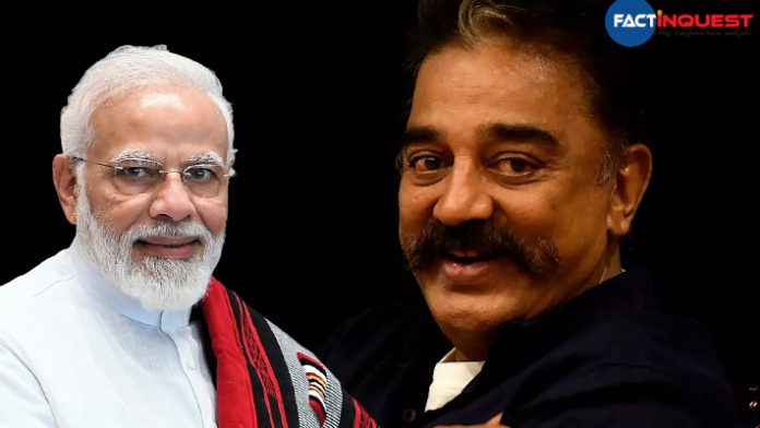 Kamal Haasan wants PM Modi to have a dialogue with farmers