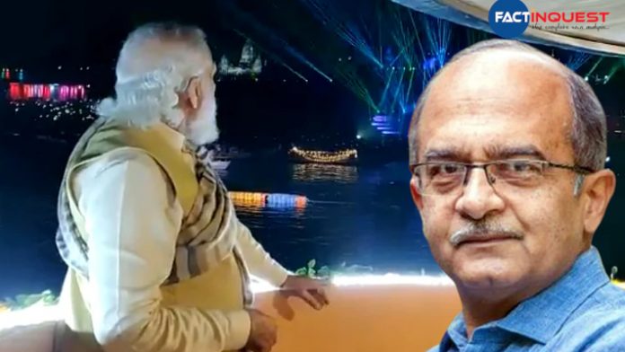 'Nero fiddled while Rome burnt...': Oppn lambasts PM for watching light and sound show in Varanasi amid farmers protests