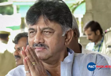 DK Shivakumar atones for 2018 flight with silver toy copter gift in Ballari