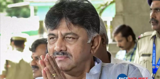 DK Shivakumar atones for 2018 flight with silver toy copter gift in Ballari