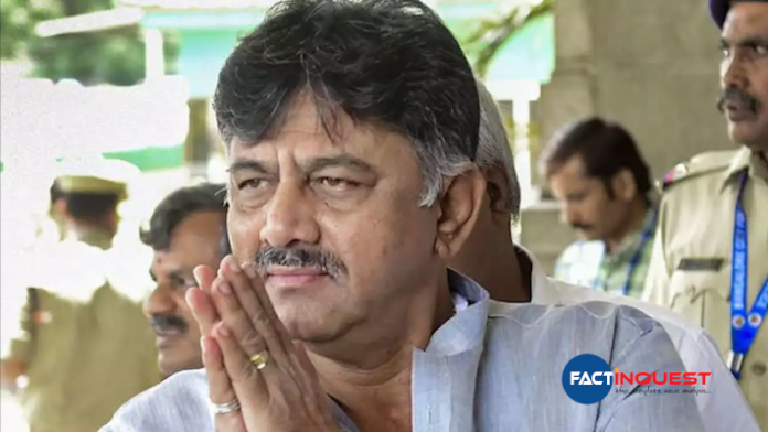 DK Shivakumar atones for 2018 flight with silver toy copter gift in Ballari