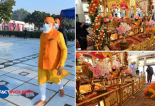 Narendra Modi gurudwara visit