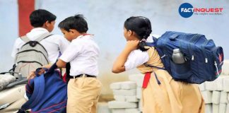 Education Minister suggests no homework up to class 2, regularly weighing school bags