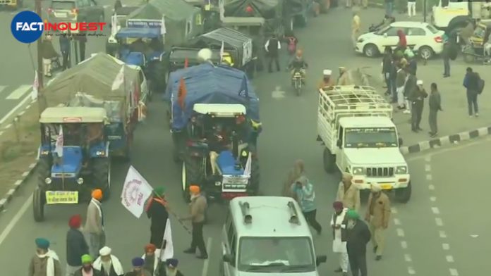 700 Tractor Trolleys With Farmers On the Way to Delhi from Punjab, Says Union