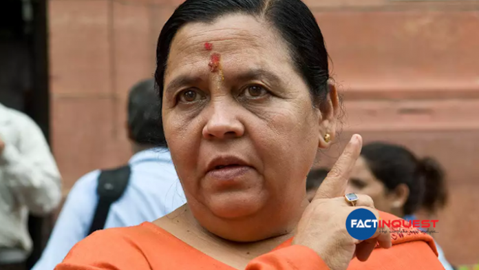impose liquor ban in all bjp ruled states Uma Bharati makes a public appeal to jp nadda