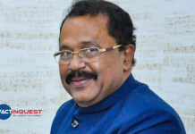 P S Sreedharan Pillai on church row