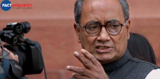 Congress leader Digvijaya Singh sends Rs 1,11,111 cheque to PM Modi for Ram temple