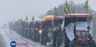 farmers protest; farmers tractor rally in Delhi