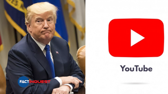 youtube suspends trump channel temporarily over the potential for violence