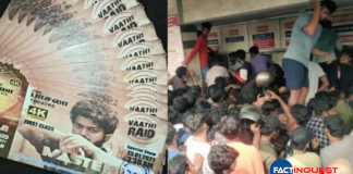 police case registered against theatre owners in Chennai