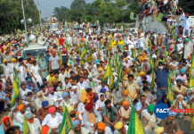 farmers Kisan parade