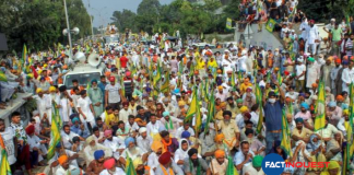 farmers Kisan parade