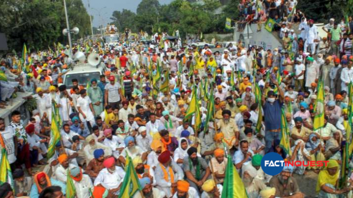 farmers Kisan parade