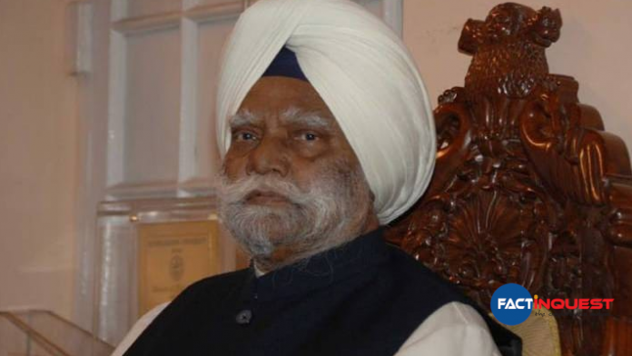 former Union minister Buta Singh passes away