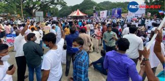 Scores of Rajinikanth fans gather in Chennai, demand his political entry
