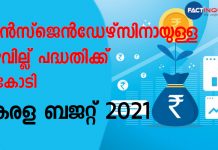 Kerala Budget 2021 updates
